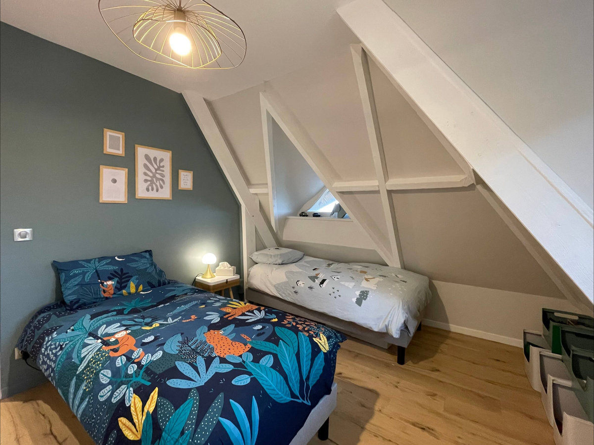 Children's room prepared at Villa Pier'Art